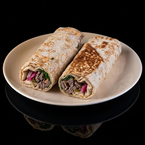 Al Zain Beef Shawarma Wrap - halal Middle Eastern restaurant in London, Ontario