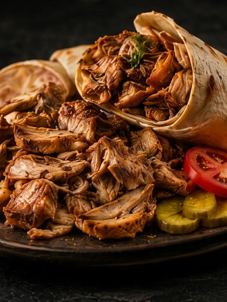 Dine-in spread of dishes and drinks at Al Zain restaurant in London, Ontario