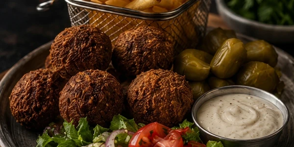 Crispy falafel at Al Zain London Ontario – fresh chickpea patties, 6 or 12 pieces